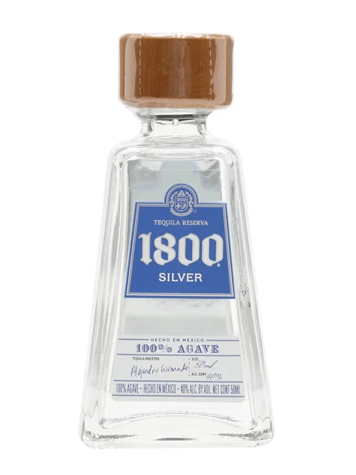 1800-Silver-Tequila-Miniature 1800 Silver Tequila Miniature