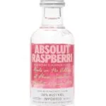 Absolut Raspberri Vodka Miniature