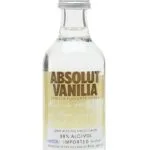 Absolut Vanilla Vodka Miniature