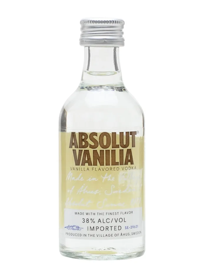 Absolut-Vanilla-Vodka-Miniature Absolut Vanilla Vodka Miniature