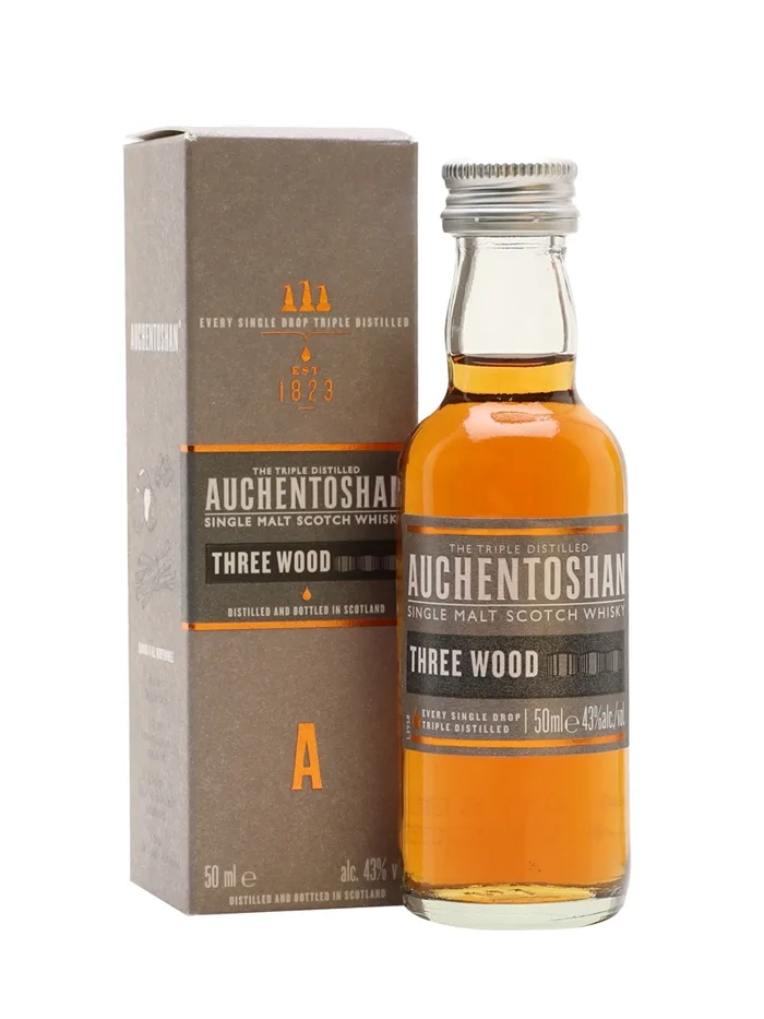 Auchentoshan-Three-Wood-Miniature Auchentoshan Three Wood Miniature
