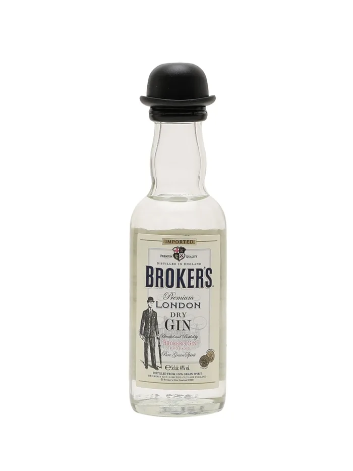 Brokers-London-Dry-Gin-Miniature Broker's London Dry Gin Miniature
