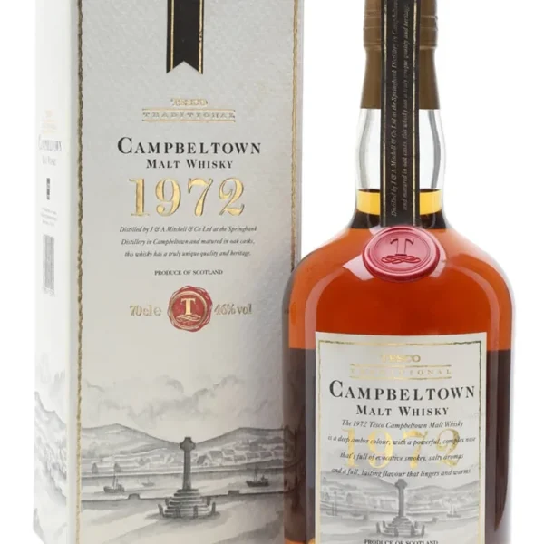 Campbeltown 1972 (Springbank) Bottled for Tesco
