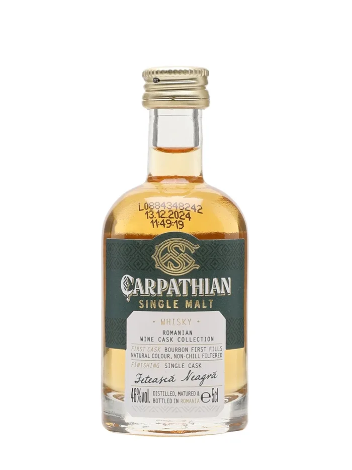 Carpathian-Feteasca-Neagra-Wine-Cask-Finish-Single-Malt-Miniature Carpathian Feteasca Neagra Wine Cask Finish Single Malt Miniature