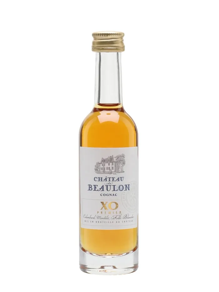 Chateau-de-Beaulon-XO-Premier-Cognac-Miniature Chateau de Beaulon XO Premier Cognac Miniature
