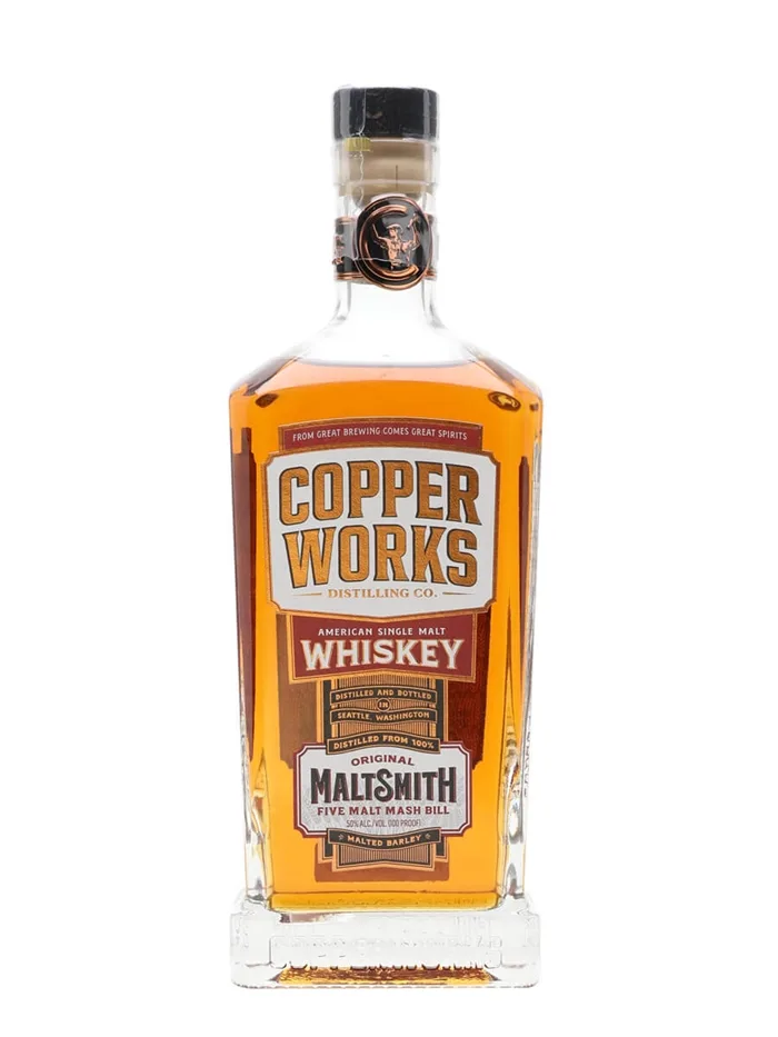 Copperworks-Distilling-Maltsmith-American-Single-Malt-Whiskey Copperworks Distilling Maltsmith American Single Malt Whiskey