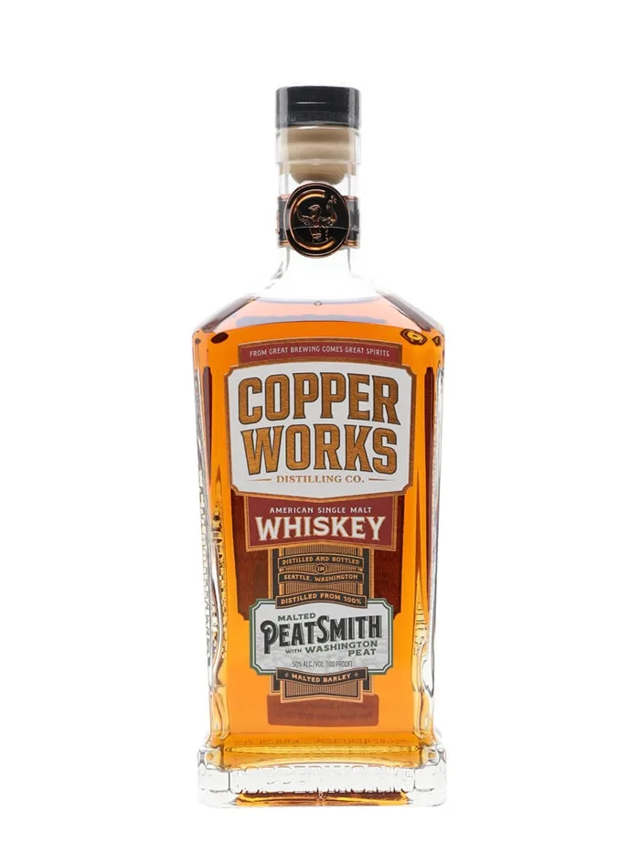 Copperworks-Distilling-Peatsmith-American-Single-Malt-Whiskey Copperworks Distilling Peatsmith American Single Malt Whiskey
