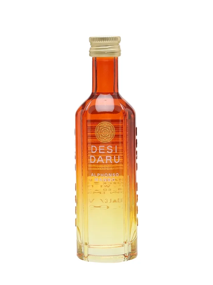 Desi-Daru-Mango-Vodka-Miniature Desi Daru Mango Vodka Miniature