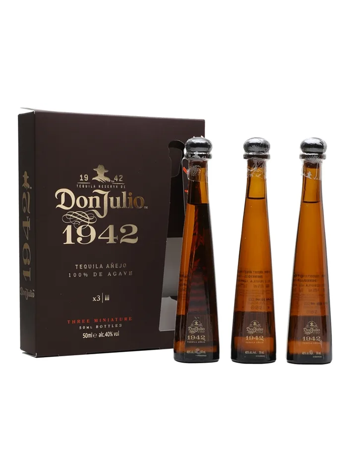 Don-Julio-1942-Tequila-Miniature-Gift-Set-3x5cl Don Julio 1942 Tequila Miniature Gift Set