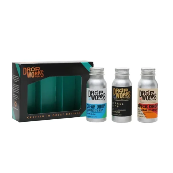 Drop Works Rum Triple Miniature Gift Set 3x5cl