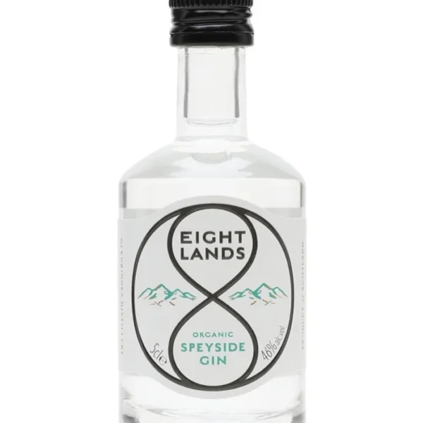 Eight Lands Organic Gin Miniature