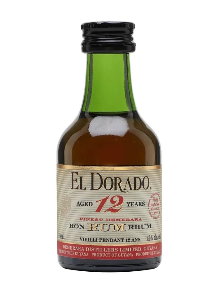 El-Dorado-12-Year-Old-Rum-Miniature El Dorado 12 Year Old Rum Miniature