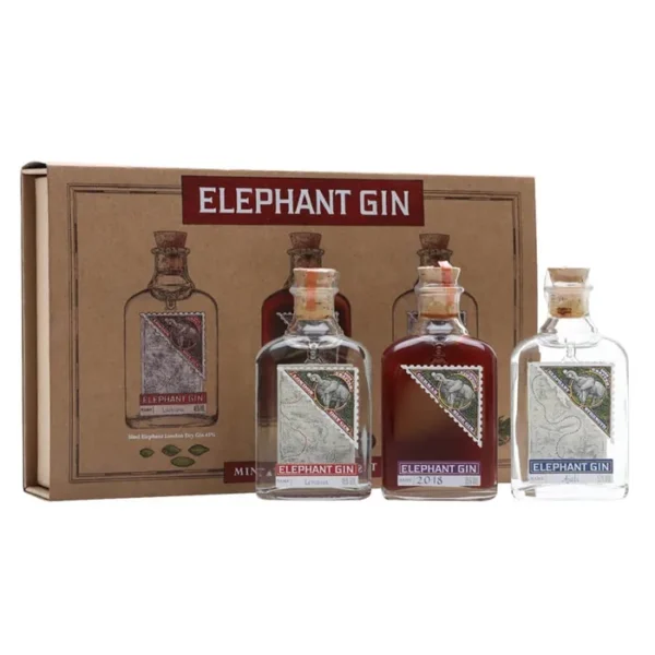 Elephant Gin Miniature Set 3x5cl