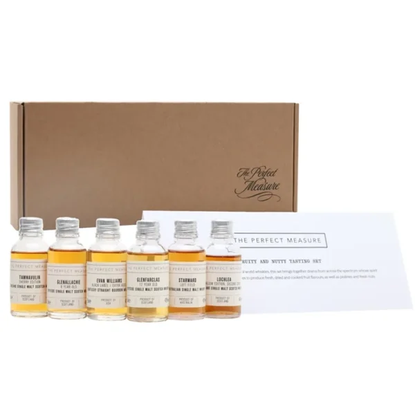 Fruity & Nutty Whisky Tasting Set 6x3cl