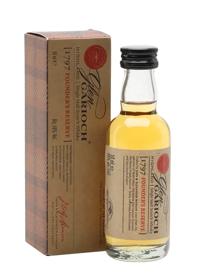 Glen-Garioch-Founders-Reserve-Miniature Glen Garioch Founder's Reserve Miniature