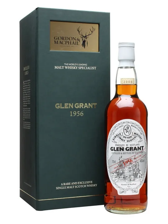 Glen-Grant-1956-51-Year-Old-Sherry-Cask-Gordon-MacPhail Glen Grant 1956 51 Year Old Sherry Cask Gordon & MacPhail