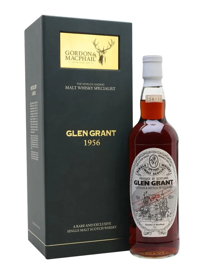 Glen-Grant-1956-54-Year-Old-Sherry-Cask-Gordon-MacPhail Glen Grant 1956 54 Year Old Sherry Cask Gordon & MacPhail
