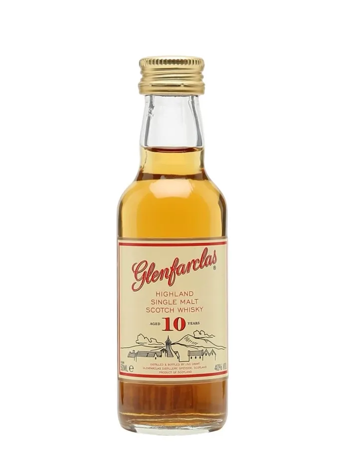Glenfarclas-10-Year-Old-Miniature Glenfarclas 10 Year Old Miniature