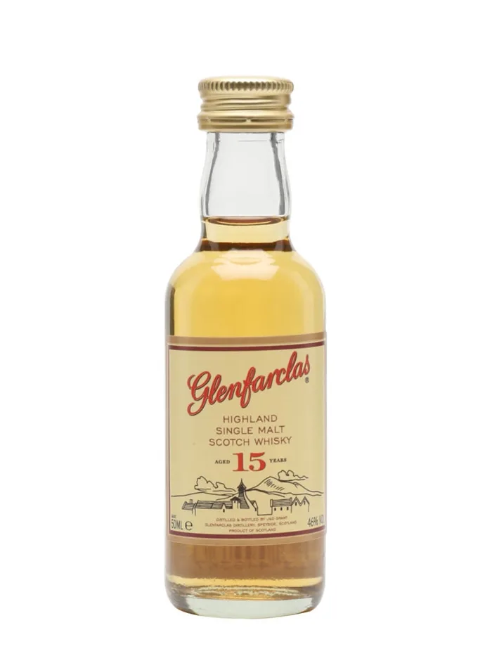 Glenfarclas-15-Year-Old-Miniature Glenfarclas 15 Year Old Miniature