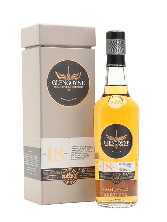 Glengoyne-18-Year-Old-Small-Bottle Glengoyne 18 Year Old Small Bottle