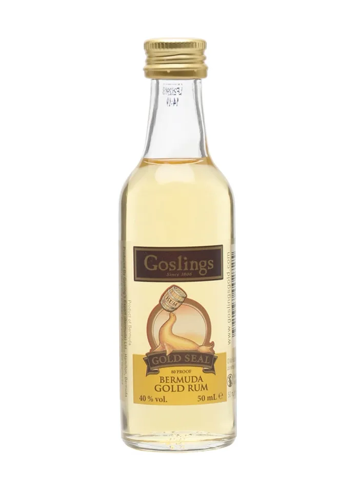 Goslings-Gold-Seal-Rum-Miniature Goslings Gold Seal Rum Miniature