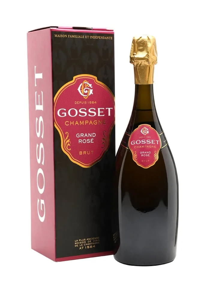 Gosset-Grand-Rose-Brut-NV-Champagne Gosset Grand Rose Brut NV Champagne