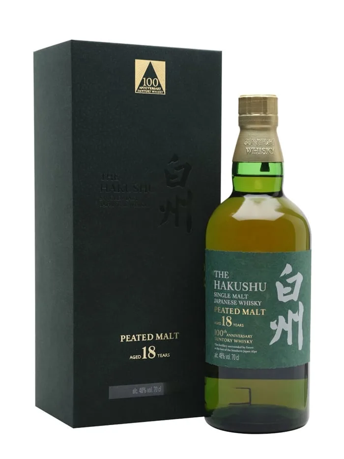 Hakushu-18-Year-Old-Peated-Malt-100th-Anniversary Hakushu 18 Year Old Peated Malt 100th Anniversary