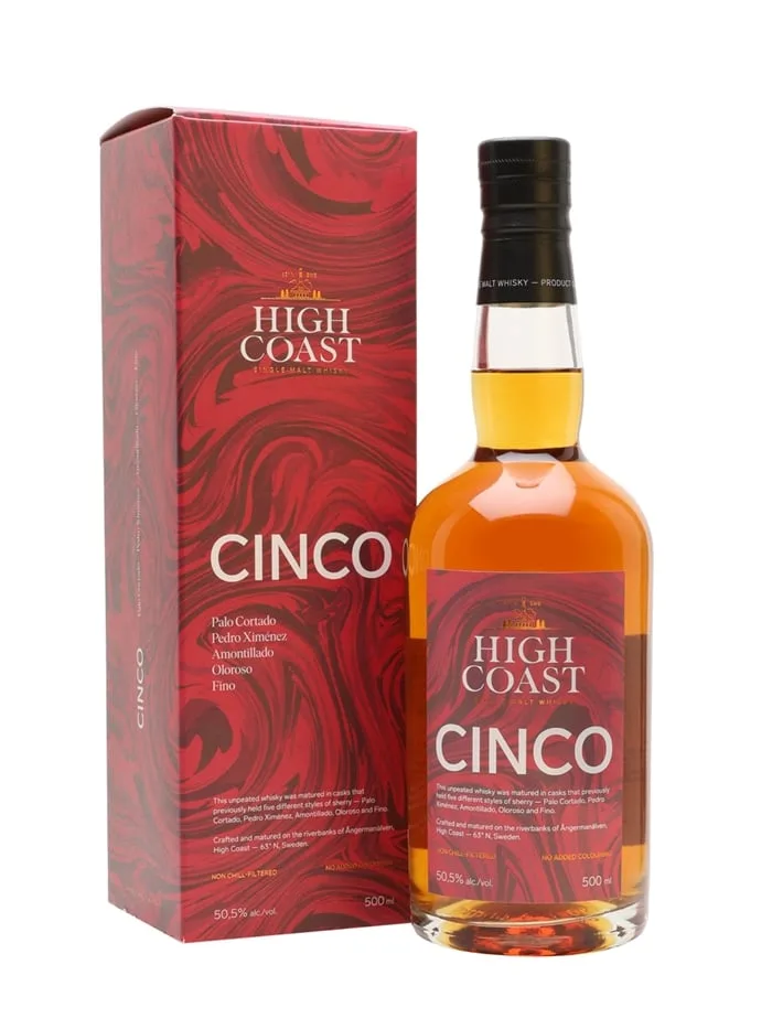 High-Coast-Cinco-Whisky High Coast Cinco Whisky