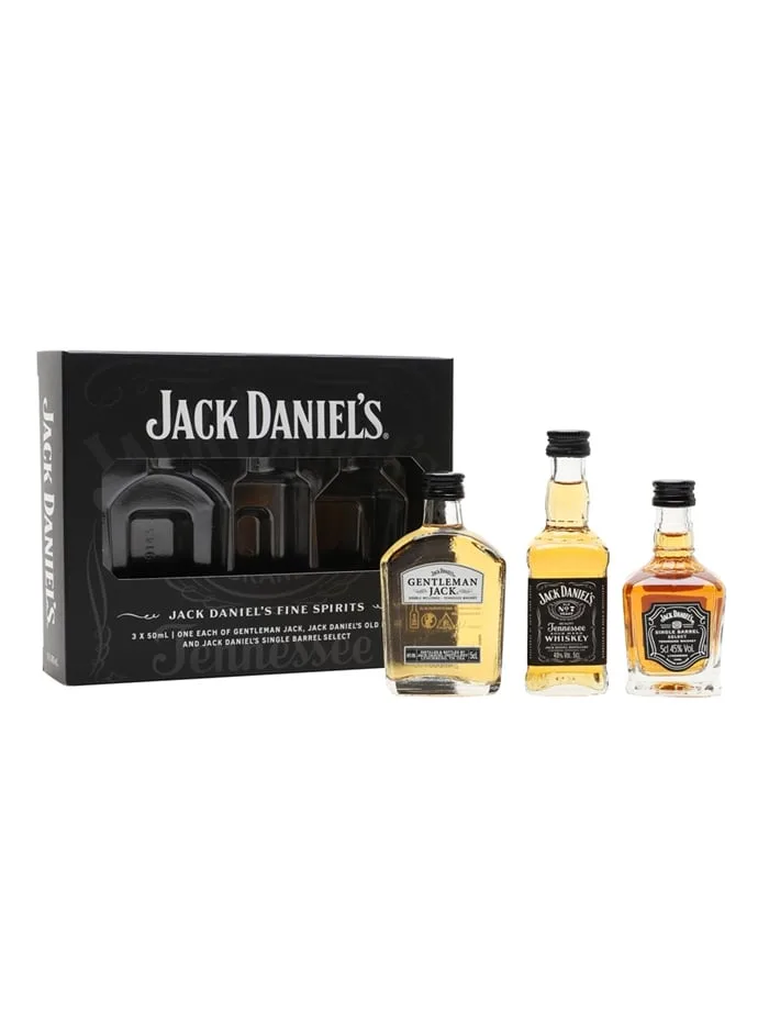 Jack-Daniels-Family-Miniatures-Pack-3x5cl Jack Daniel's 'Family' Miniatures Pack 3x5cl