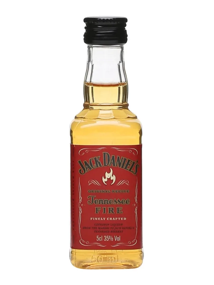 Jack-Daniels-Tennessee-Fire-Miniature Jack Daniel's Tennessee Fire Miniature