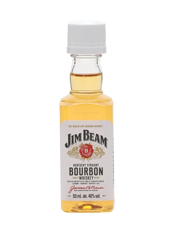 Jim-Beam-White-Label-Miniature Jim Beam White Label Miniature