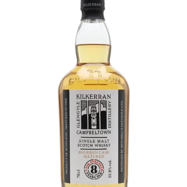 Kilkerran 8 Year Old Cask Strength Bourbon Cask