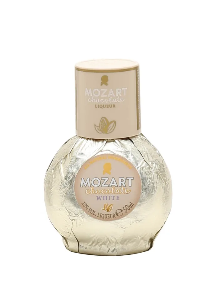 Mozart-White-Chocolate-Vanilla-Cream-Liqueur-Miniature Mozart White Chocolate Vanilla Cream Liqueur Miniature