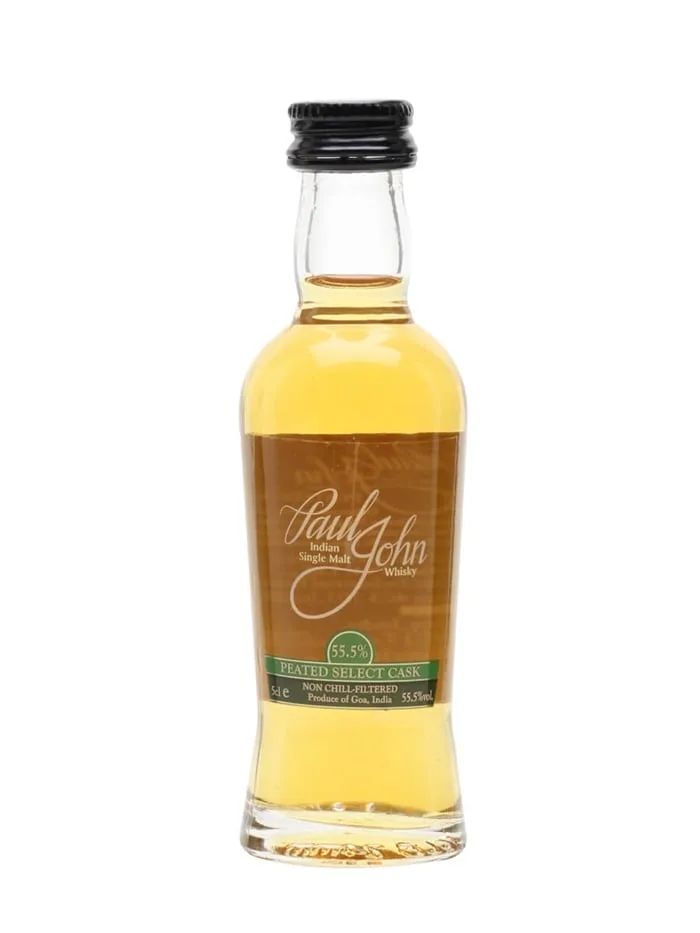 Paul-John-Peated-Select-Cask-Miniature Paul John Peated Select Cask Miniature