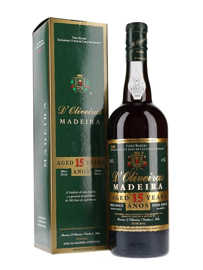Pereira-dOliveira-15-Year-Old-Medium-Sweet-Madeira Pereira d'Oliveira 15 Year Old Medium Sweet Madeira