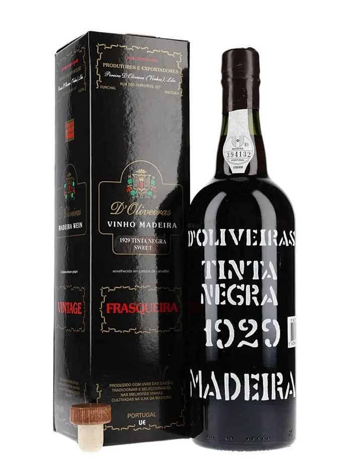 Pereira-dOliveira-1929-Tinta-Negra-Sweet-Madeira Pereira d'Oliveira 1929 Tinta Negra Sweet Madeira