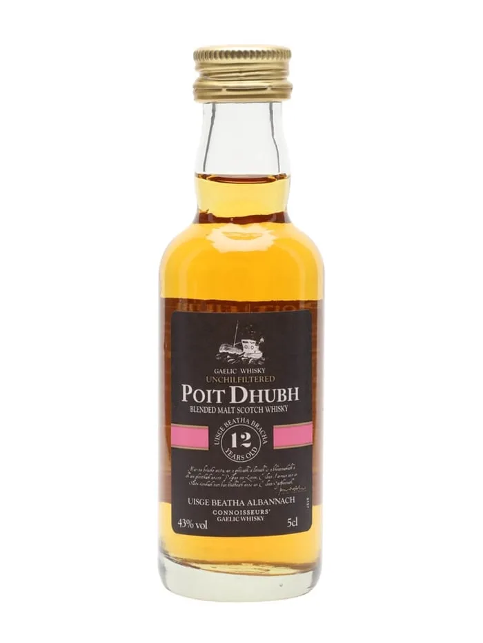 Poit-Dhubh-12-Year-Old-Miniature Poit Dhubh 12 Year Old Miniature
