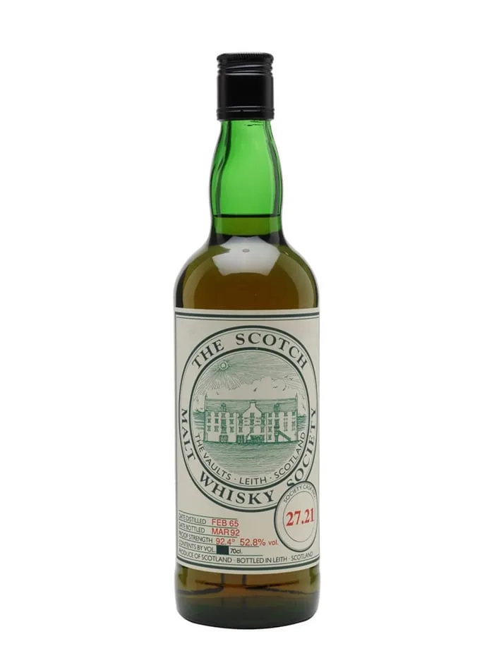 SMWS-27.21-Springbank-1965-Bot.1992 SMWS 27.21 (Springbank) 1965 Bot.1992