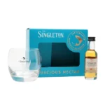 Singleton of Dufftown 12 Year Old Miniature and Glass Set