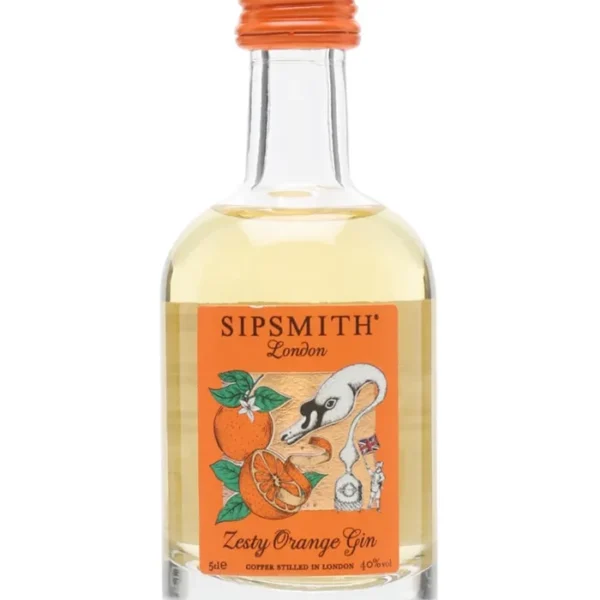 Sipsmith Zesty Orange Gin Miniature