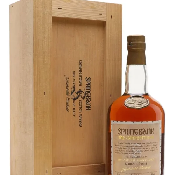 Springbank 10 Year Old Dumpy Bottle Bot.1980s