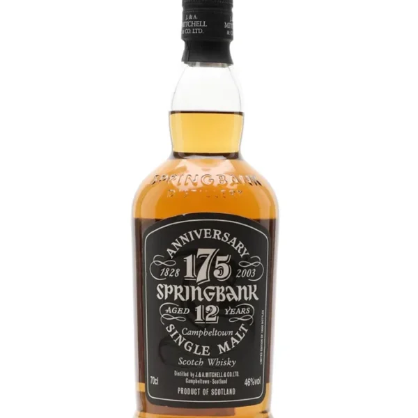 Springbank 175th Anniversary 12 Year Old