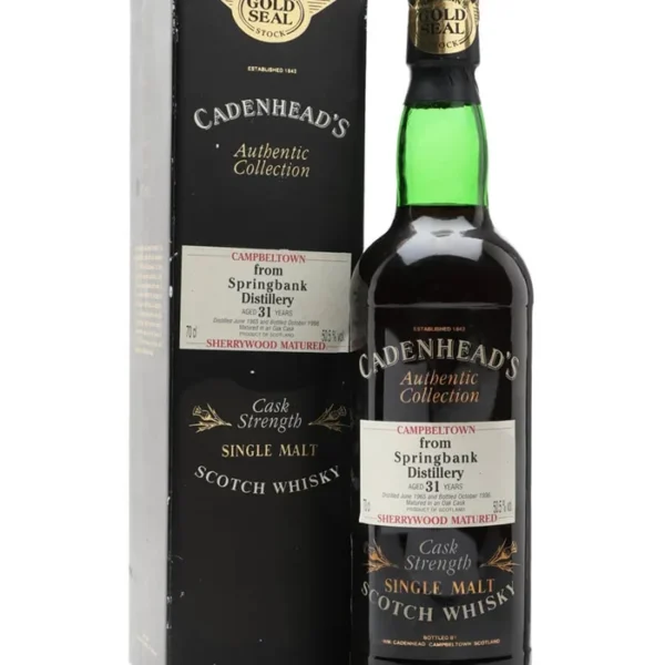 Springbank 1965 31 Year Old Cadenhead's
