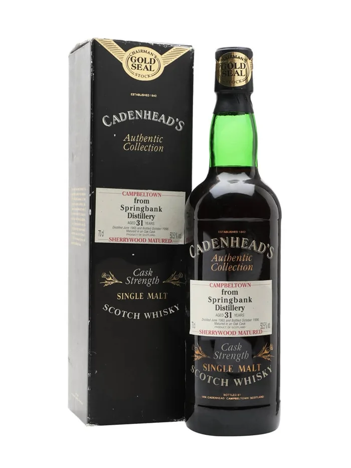 Springbank-1965-31-Year-Old-Cadenheads Springbank 1965 31 Year Old Cadenhead's