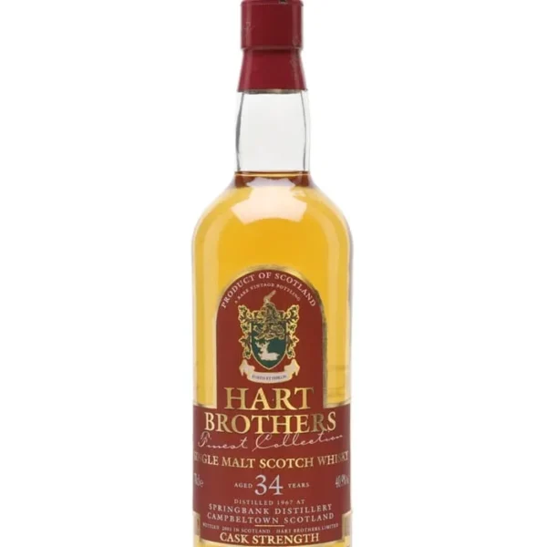 Springbank 1967 34 Year Old Hart Brothers