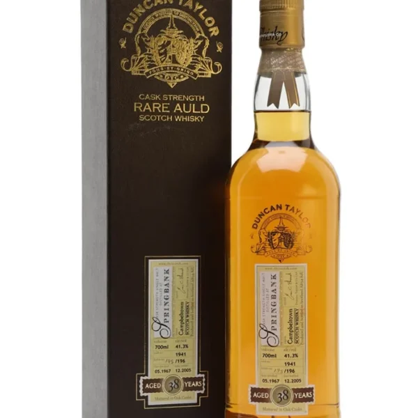 Springbank 1967 38 Year Old Cask #1941 Duncan Taylor