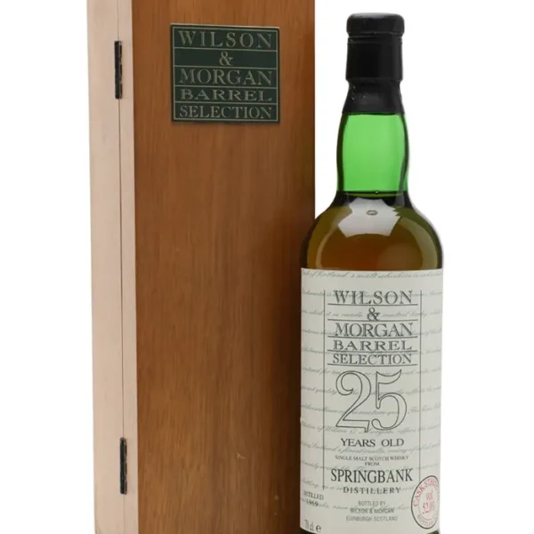 Springbank 1969 25 Year Old Bot.1995 Sherry Butt Wilson & Morgan