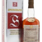 Springbank 25 Year Old Dumpy Bottle Bot.1980s