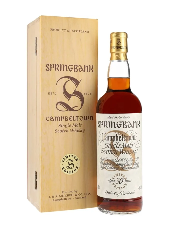Springbank-30-Year-Old-Sherry-Cask-Millennium-Series Springbank 30 Year Old Sherry Cask Millennium Series