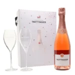 Taittinger Brut Prestige Rose Champagne Glass Set